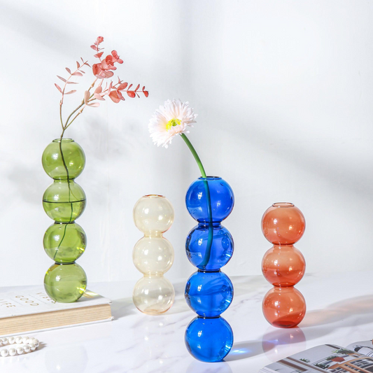 CLAYMORIA® Bubble Glass Art Vase